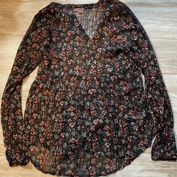 3for$20 Roxy | Size:M flower print tops SzM - Picture 5 of 6